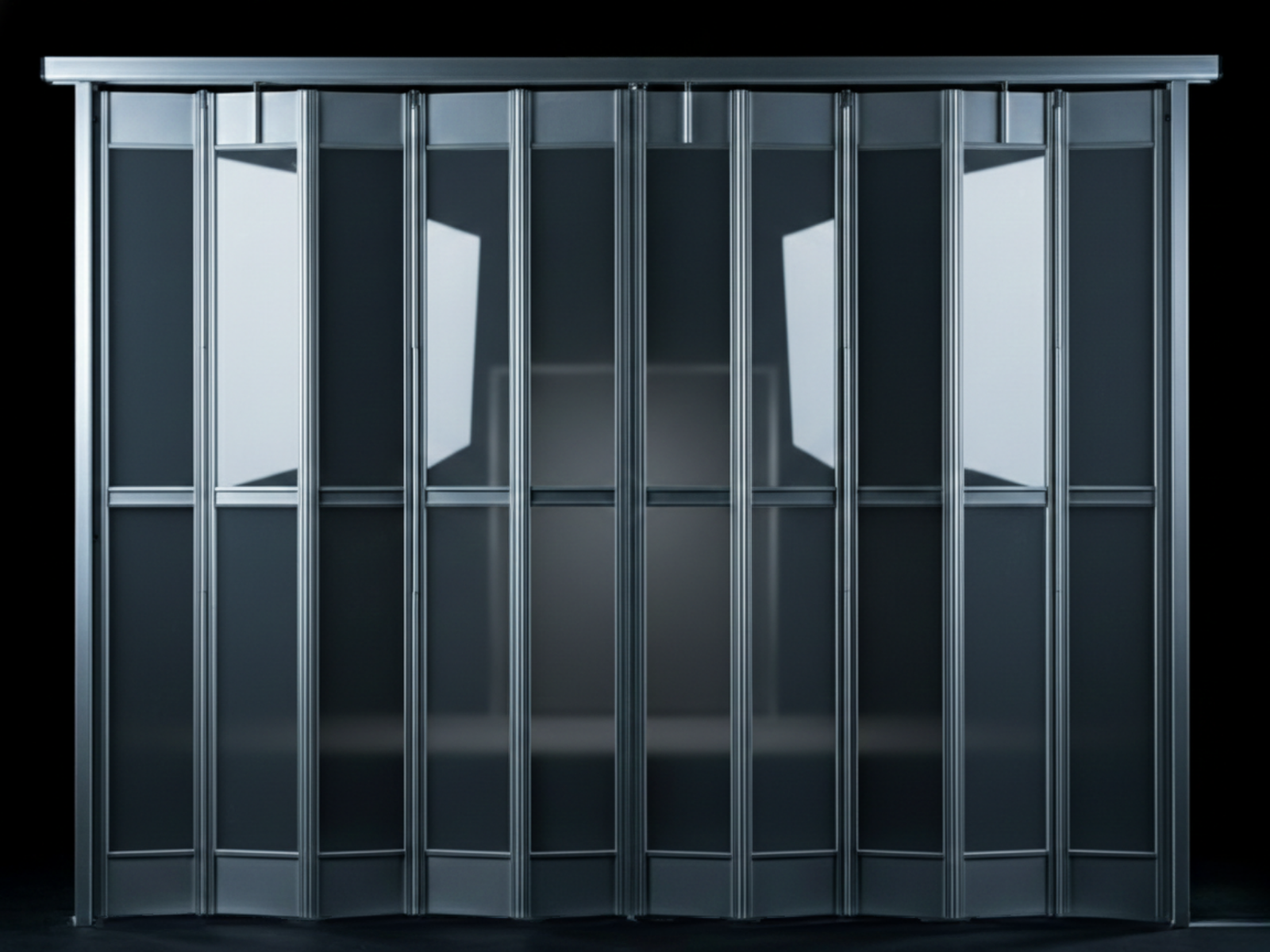 Cortina de Cristal. Cortina Corrediza. Modelo Cristalina. Cortina de Aluminio. Cortina de Acero. Cortina de Cristal Templado. Modelo Cristalina Diseño | Khamyluxe