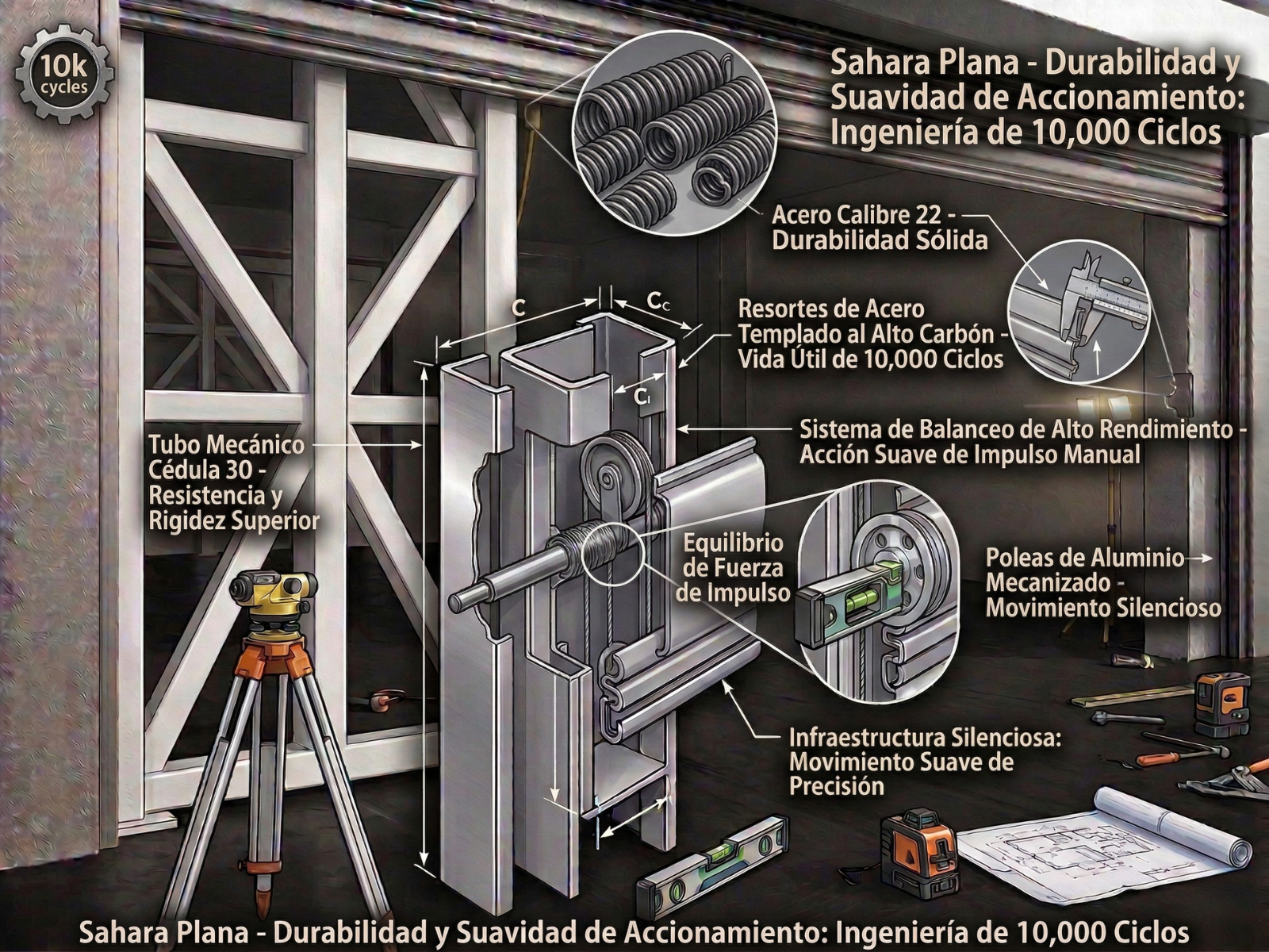 Cortina Enrrollable Ciega. Cortina enrrollable. Cortina de Aluminio. Cortina de acero. Cortina Enrrolllable de Aluminio. Cortina Enrrollable de Acero. Modelo Sahara Plana Funcionalidad | Khamyluxe