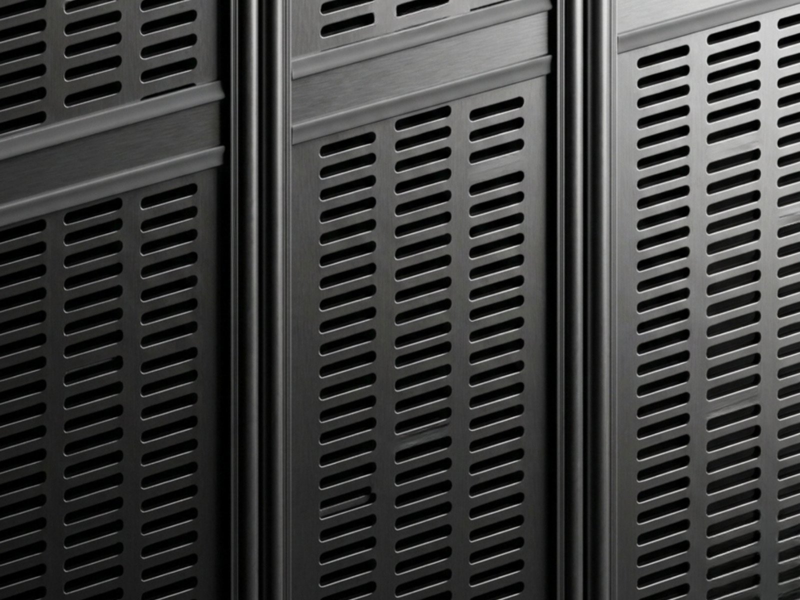 Materiales de Paneles Aíra Cortina de aluminio troquelada.Cortina corrediza. Cortina de aluminio. Cortina de Acero. Cortina Multiperforada Horizontalmente Modelo Aíra Material de los Paneles | Khamyluxe